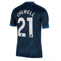 Chelsea Ben Chilwell #21 Bortatröja 2023-24 Korta ärmar